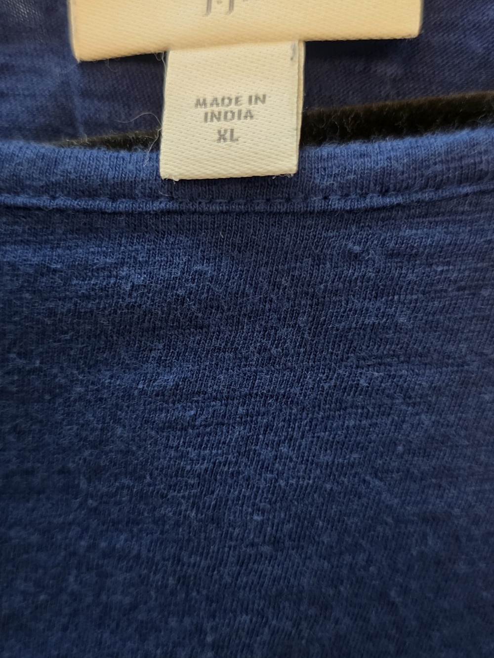 J. Jill Navy Short Sleeve Women's Tee - Picture 6 of 9